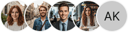 Profile avatars of multiple investors displayed on Summit Finrevo trading review section
